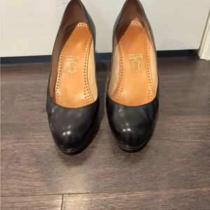 Christian Louboutin Black leather pumps (size 39/9)